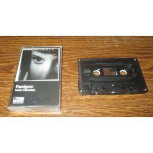 Foreigner - Inside Information on cassette (Atlantic Records, 1987)